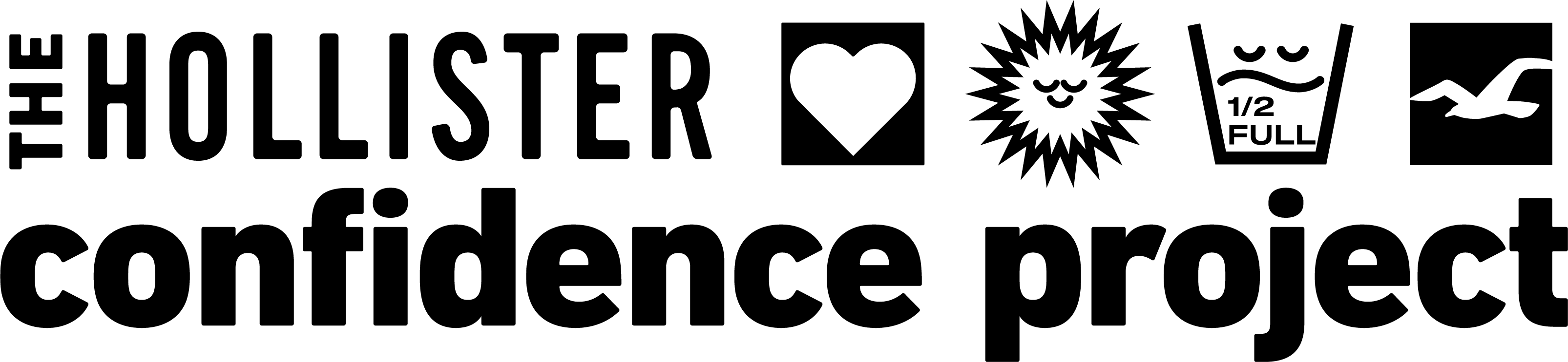 The Hollister confidence project logo